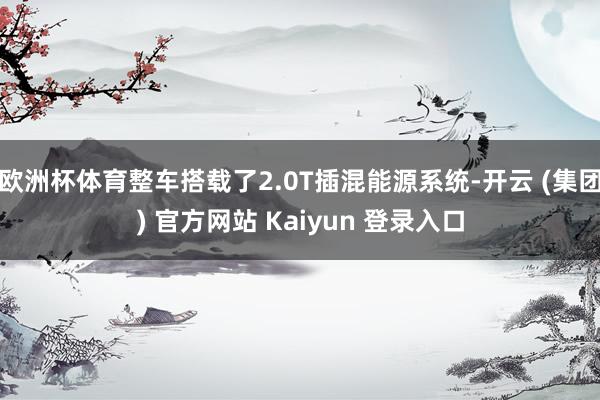 欧洲杯体育整车搭载了2.0T插混能源系统-开云 (集团) 官方网站 Kaiyun 登录入口